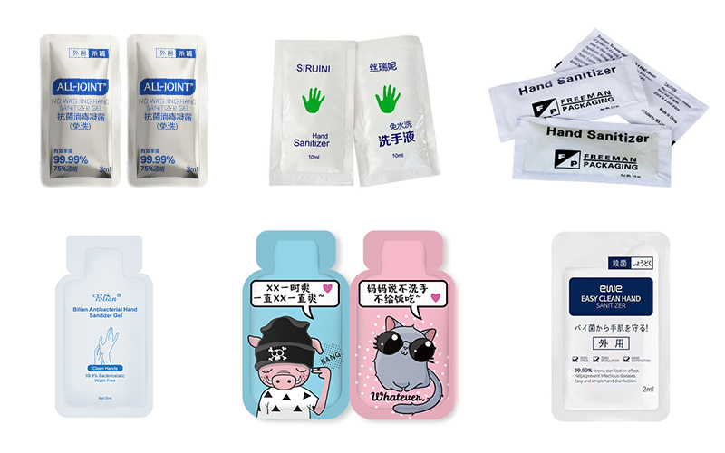 消毒洗手凝膠包裝樣品 消毒洗手凝膠包裝樣品