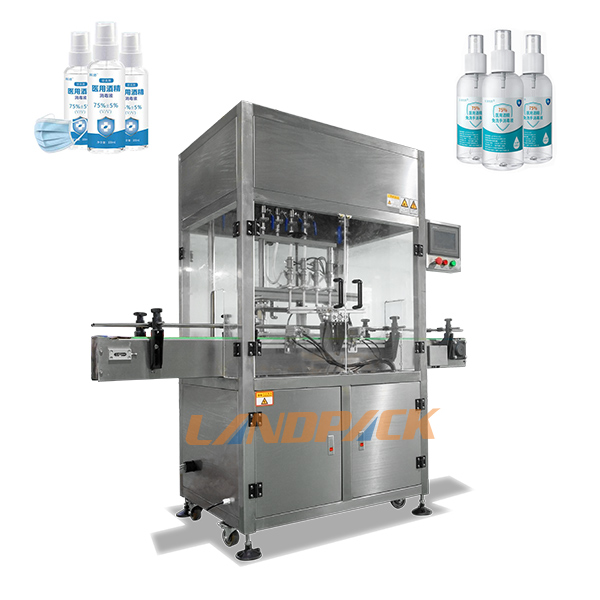 噴霧型酒精灌裝生產(chǎn)線