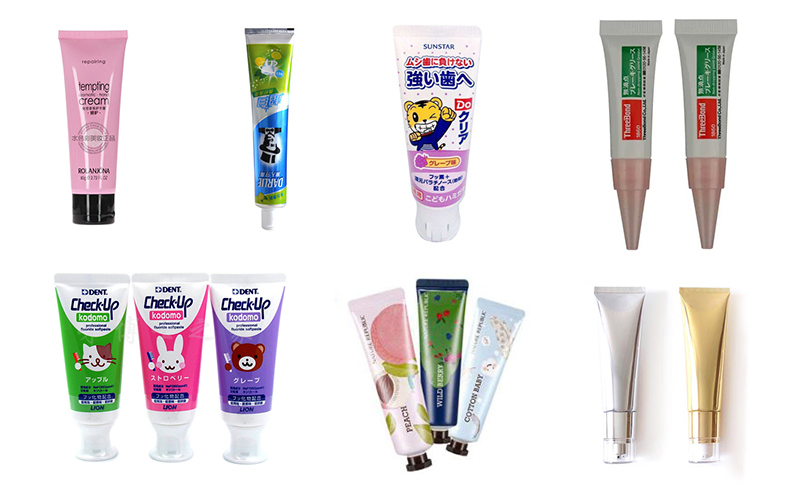 軟管封尾機灌裝樣品 軟管封尾機灌裝樣品