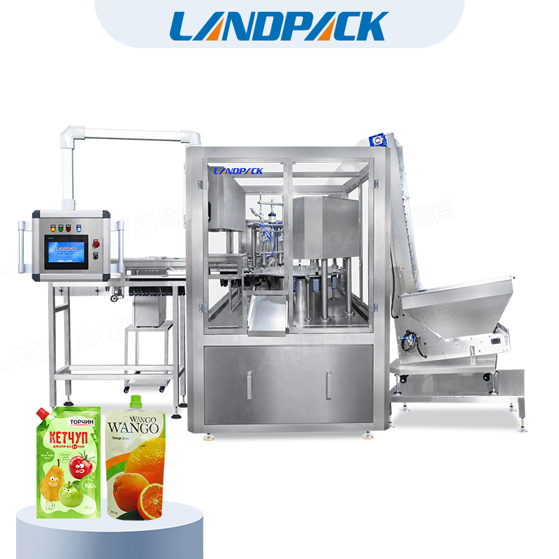 壺嘴袋果汁灌裝機