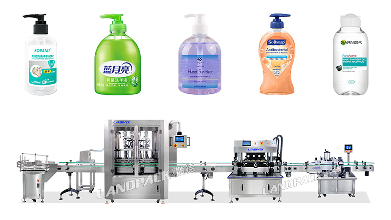 洗手液自動灌裝線 洗手液自動灌裝線